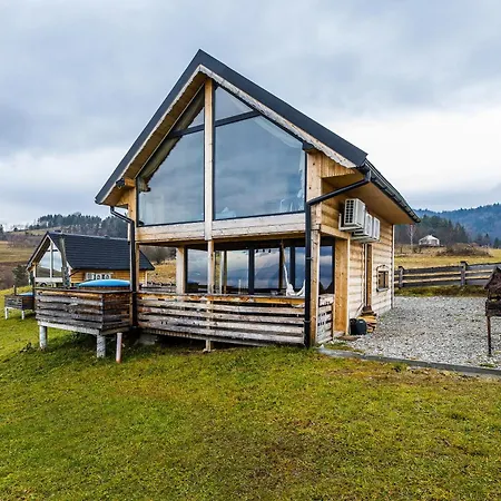 Domki Szlembark- Widok Na Tatry, Jacuzzi Екстер'єр фото